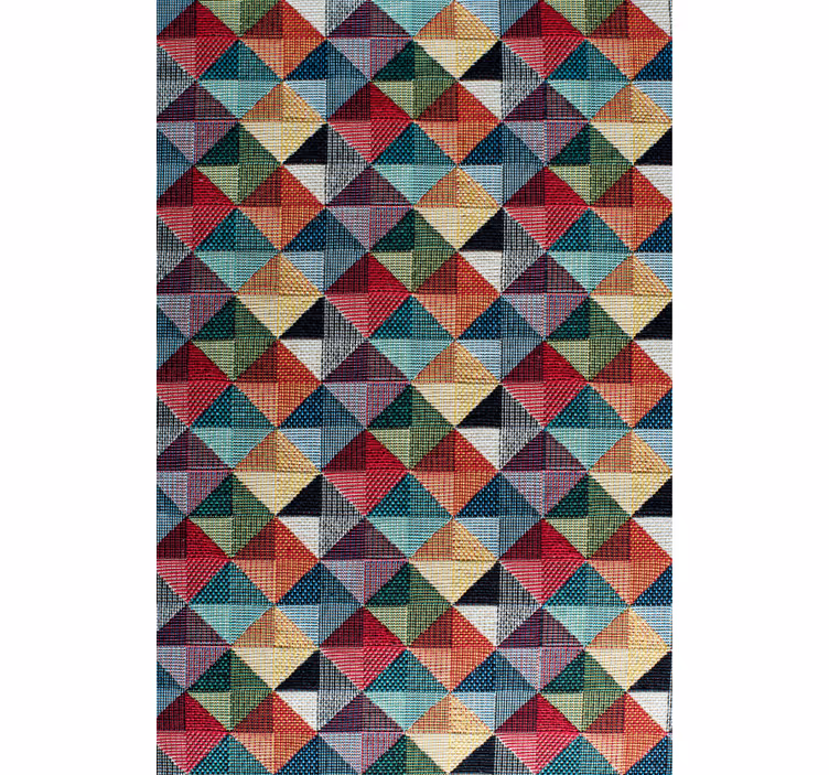 Papel mural geométrico de formas geométricas - TenVinilo