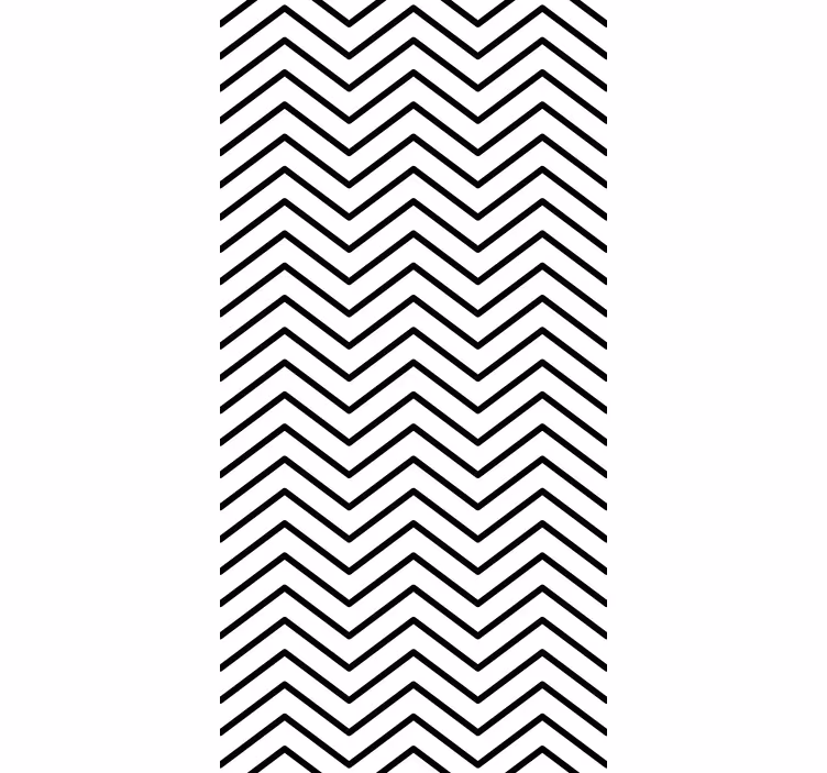 Papel mural moderno diseño en zigzag - TenVinilo