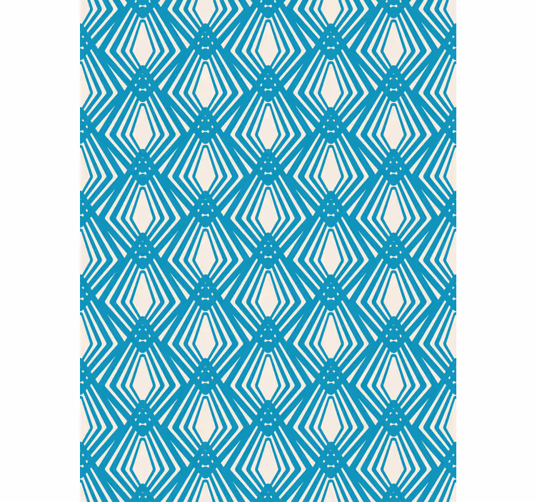 Papel mural moderno diseño minimalista azul abstracto - TenVinilo