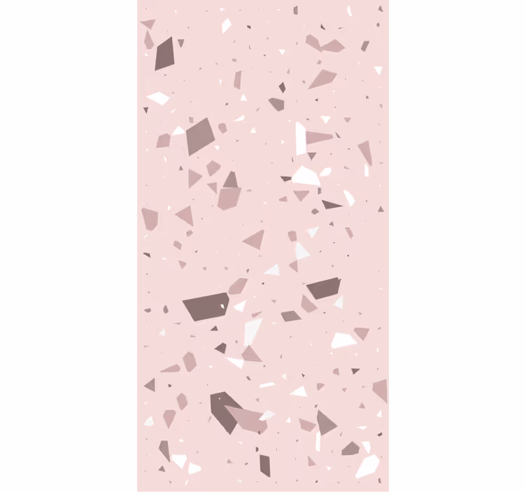 Papel mural cocina suelo texturizado rosa - TenVinilo