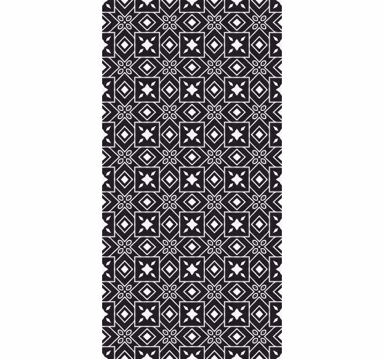 Papel mural cocina estilo blanco y negro - TenVinilo
