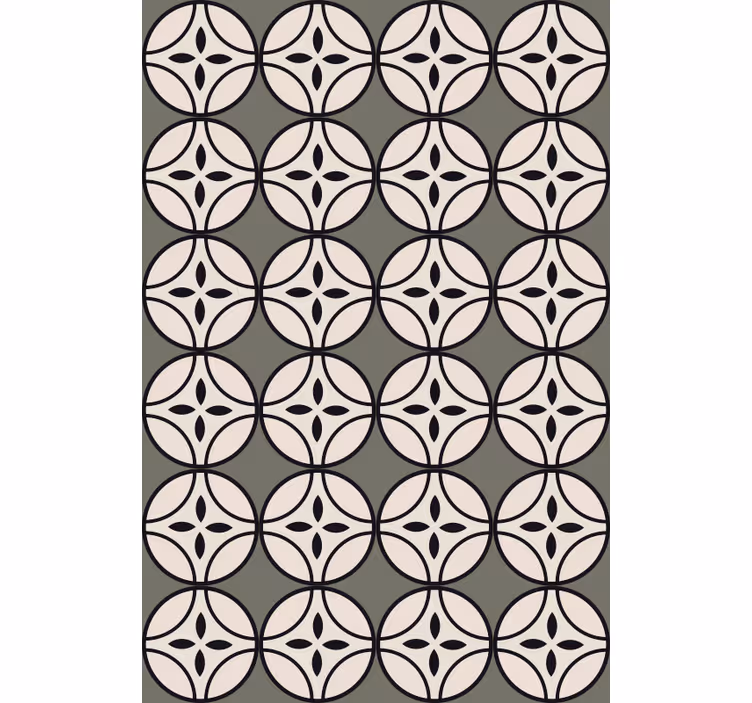 Papel mural cocina armonía circular - TenVinilo