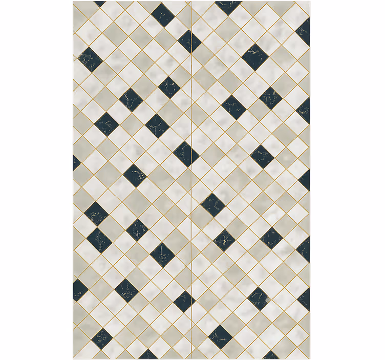 Papel mural living comedor tonos gris de cemento - TenVinilo