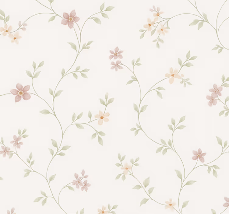Papel mural dormitorio matrimonio sendero de pradera clásico - TenVinilo