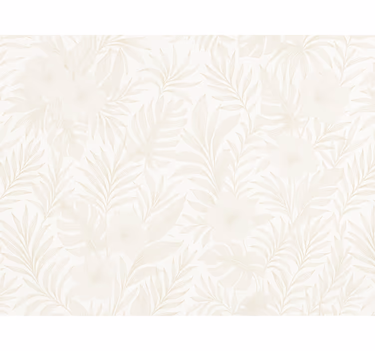 Papel mural dormitorio matrimonio tropical neutral - TenVinilo