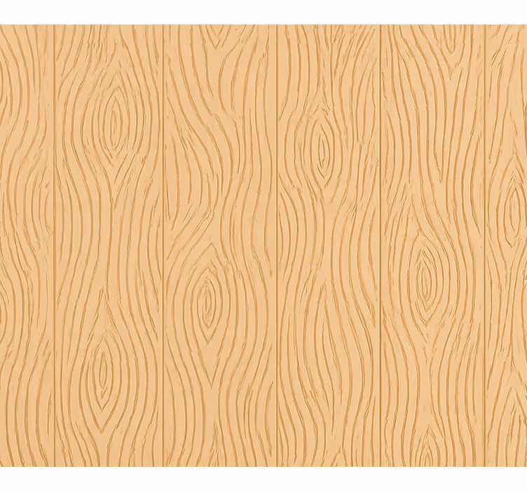 Papel mural living comedor madera natural - TenVinilo