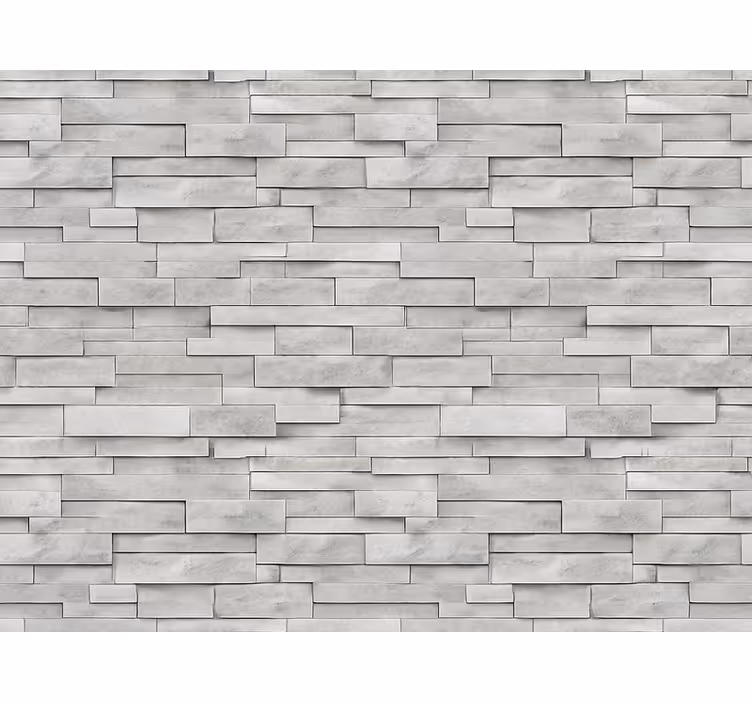 Papel mural piedra pizarra gris ledge stone - TenVinilo