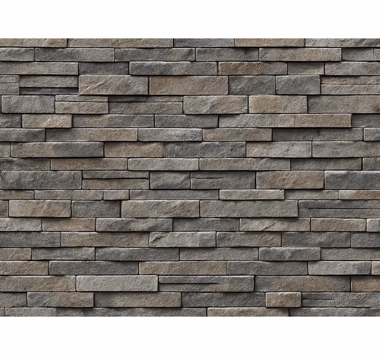 Papel mural piedra piedra ledge natural earth - TenVinilo