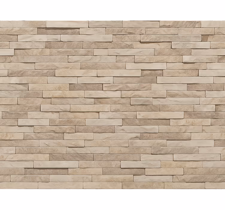 Papel mural living comedor aspecto piedra texturizada - TenVinilo