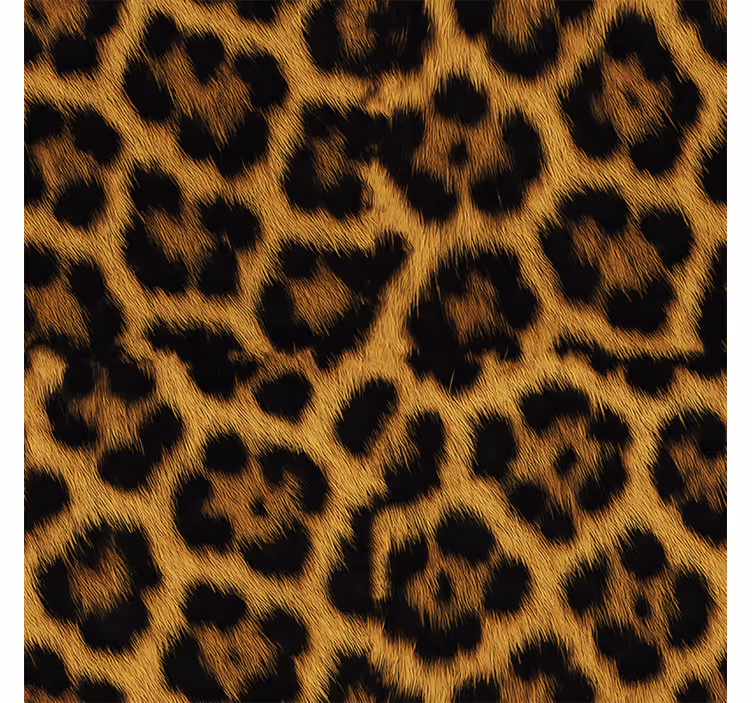 Papel mural dormitorio matrimonio motivo de leopardo fluffy - TenVinilo
