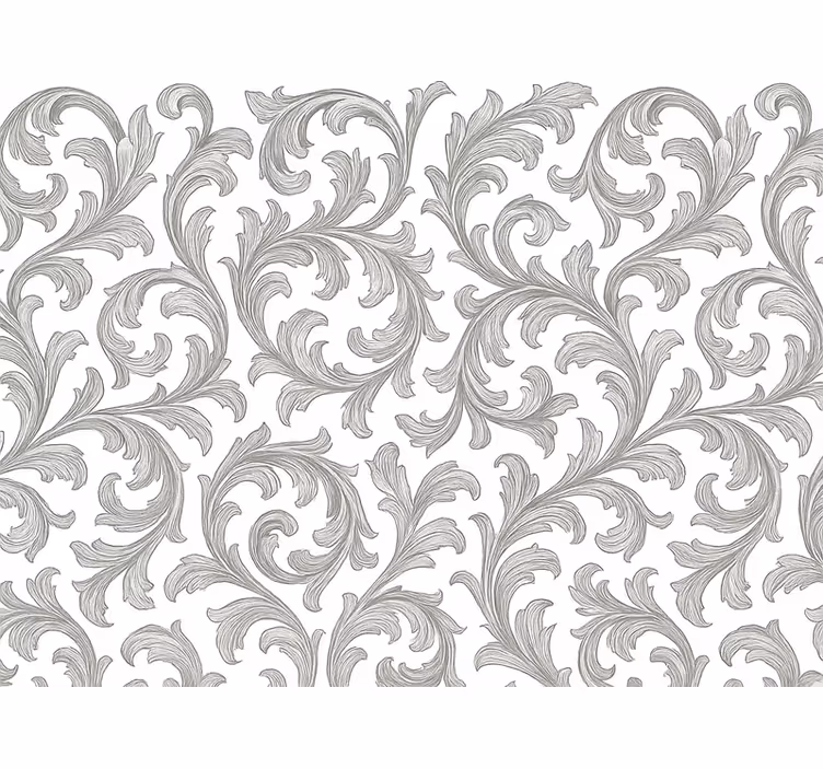 Papel mural living comedor efecto piedra gris - TenVinilo