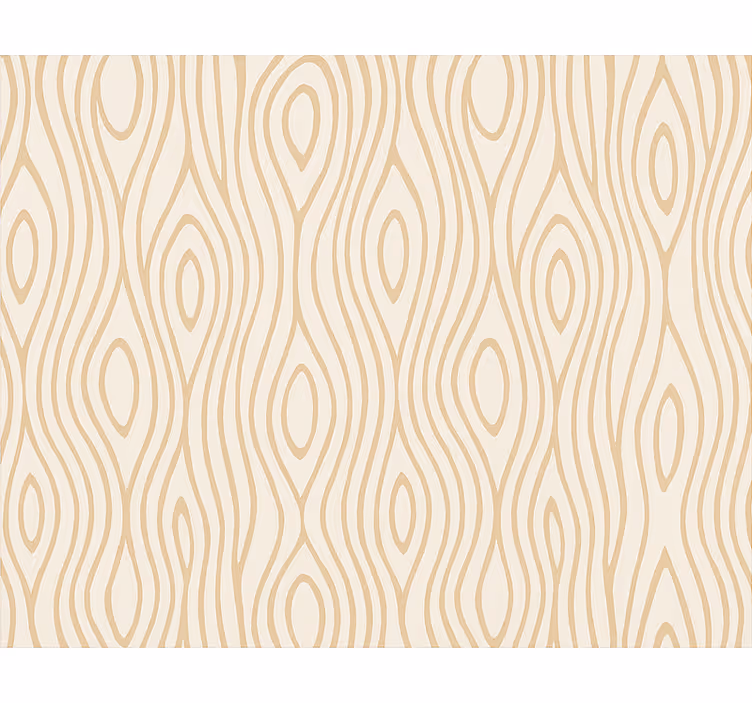 Papel mural living comedor efecto madera clara - TenVinilo