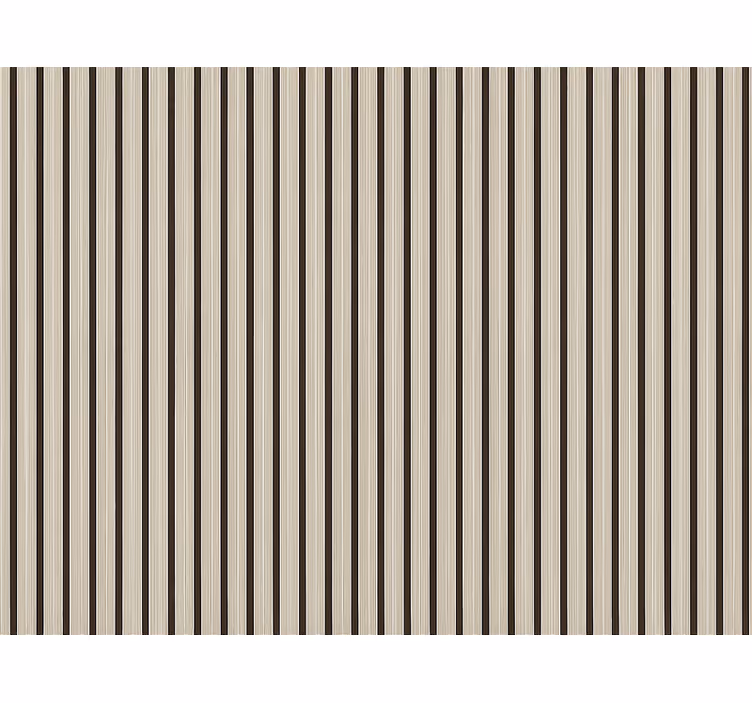 Papel mural living comedor madera beige y negra - TenVinilo