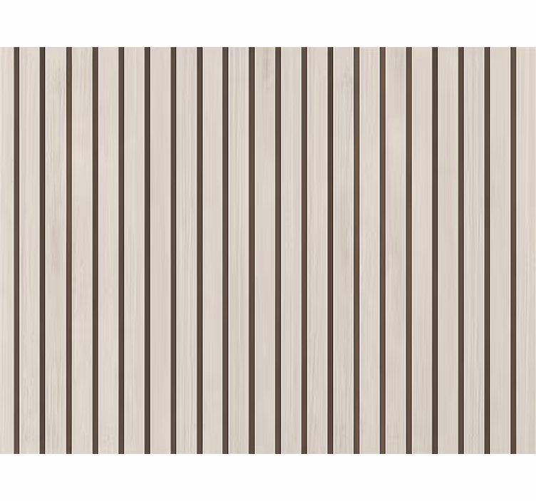 Papel mural living comedor diseño madera gris claro - TenVinilo