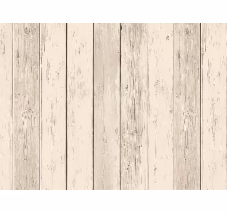 Papel mural madera madera blanquecina desgastada - TenVinilo
