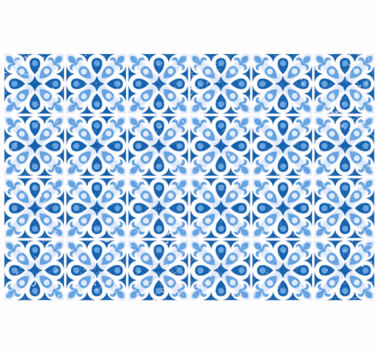 Papel mural azul waterhouse azul - TenVinilo