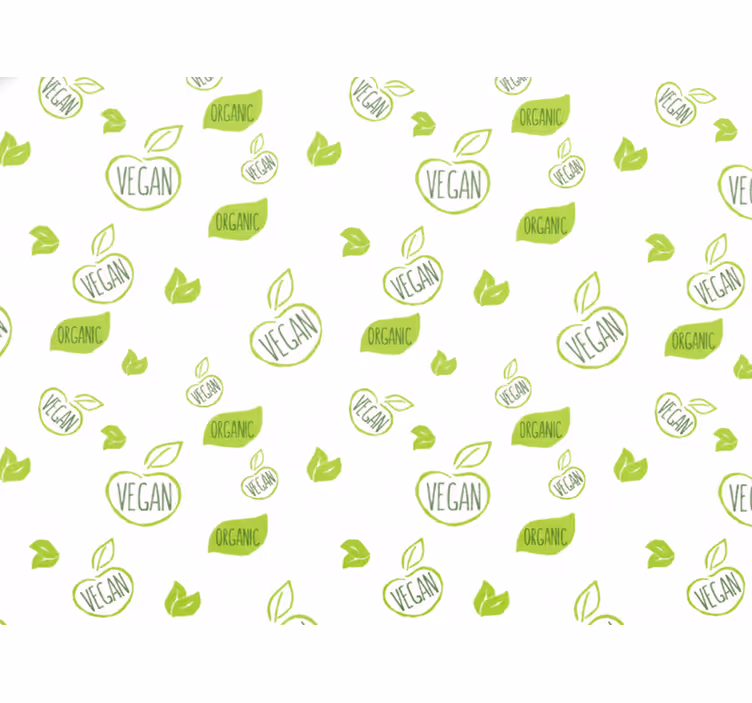 Papel mural blanco vegano 100% - TenVinilo