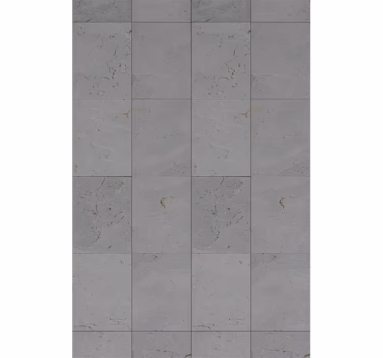 Papel mural gris collage de concreto - TenVinilo