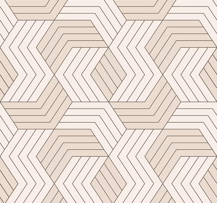 Papel mural geométrico parquet geométrico - TenVinilo