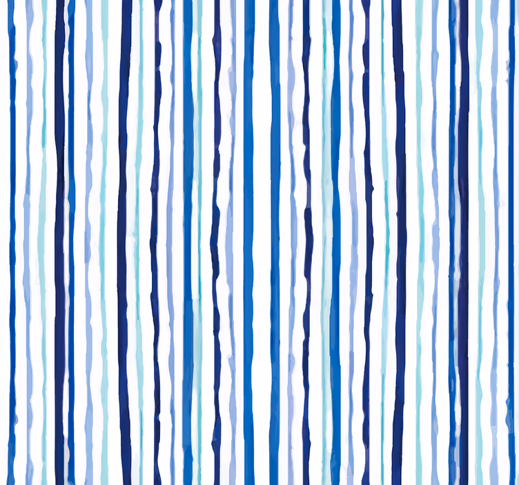 Papel mural rayas patrón vertical azul - TenVinilo