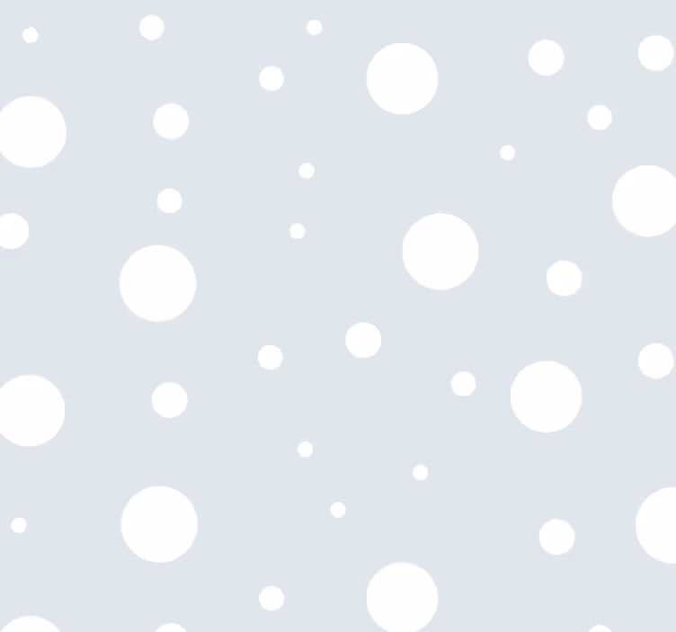 Papel pintado infantil círculos variados - TenVinilo