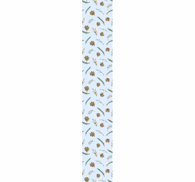 Papel pintado flores estampado botánico suave - TenVinilo