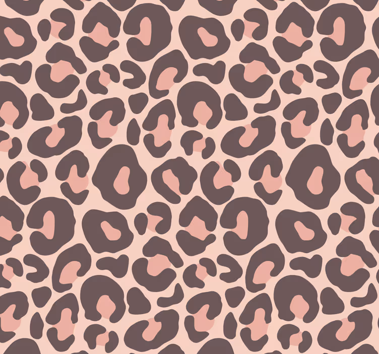 Papel mural leopardos patrón de leopardo - TenVinilo