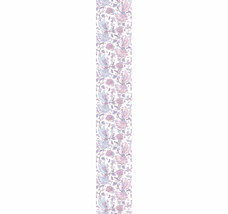 Papel mural ornamental elegancia aviar ornamental - TenVinilo