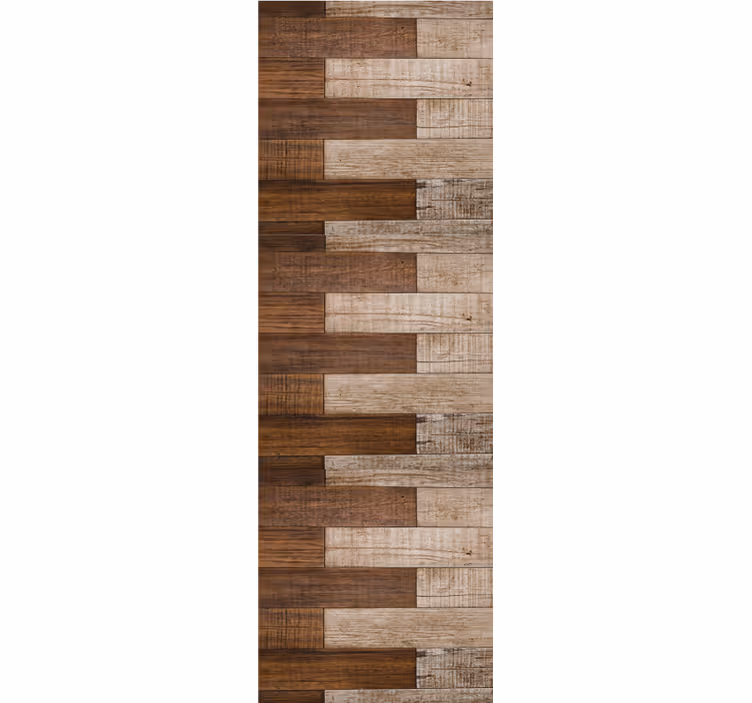 Papel mural madera parquet en espiga - TenVinilo