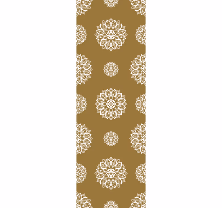 Papel mural ornamental mandala intrincado - TenVinilo