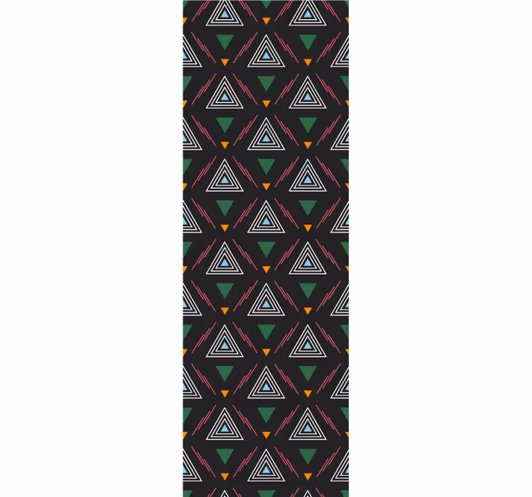 Papel mural triángulos armonía triangular - TenVinilo