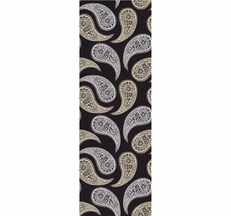 Papel mural ornamental elegancia paisley - TenVinilo