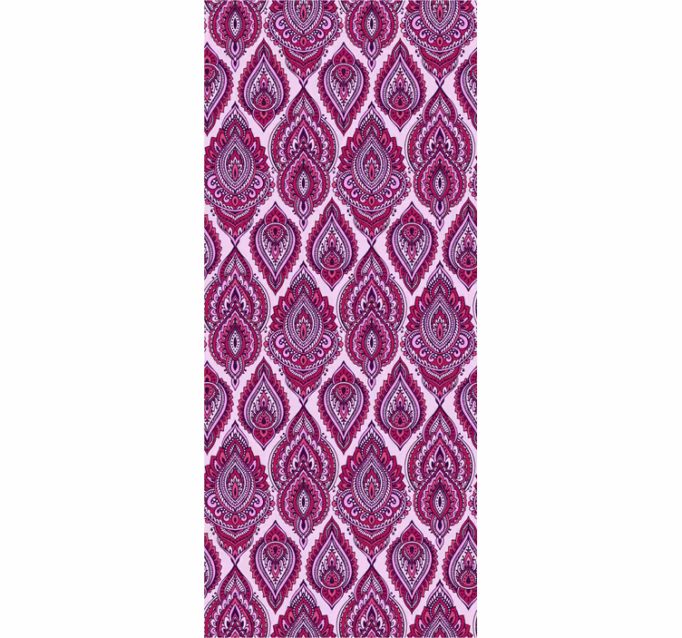 Papel mural ornamental paisley adornado - TenVinilo