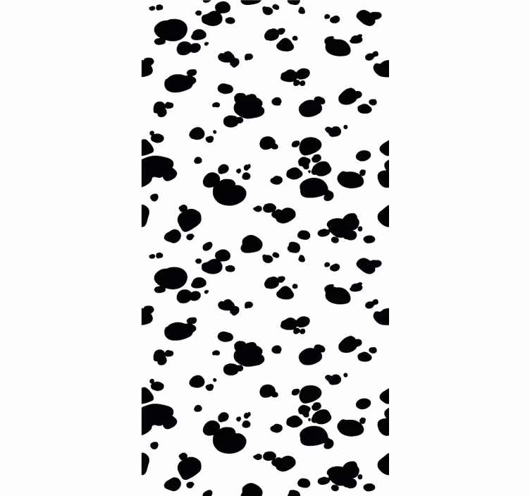 Papel pintado animal Impresión de dalmat - TenVinilo