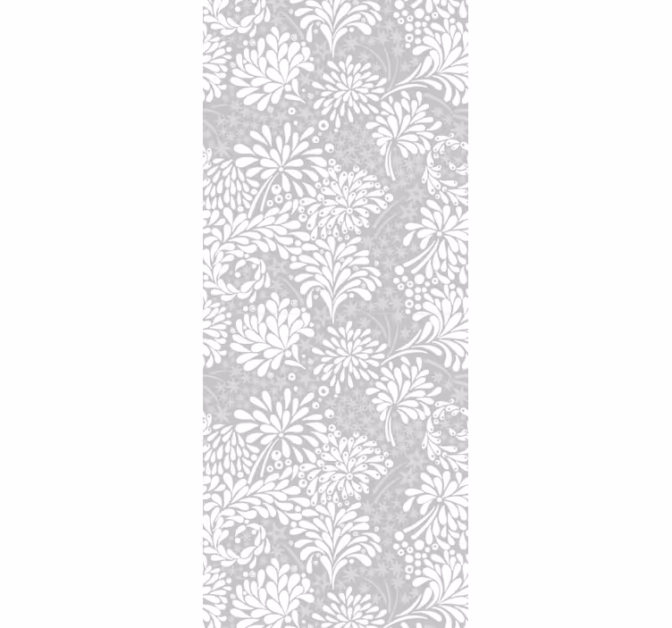 Papel mural floral conjunto botánico - TenVinilo