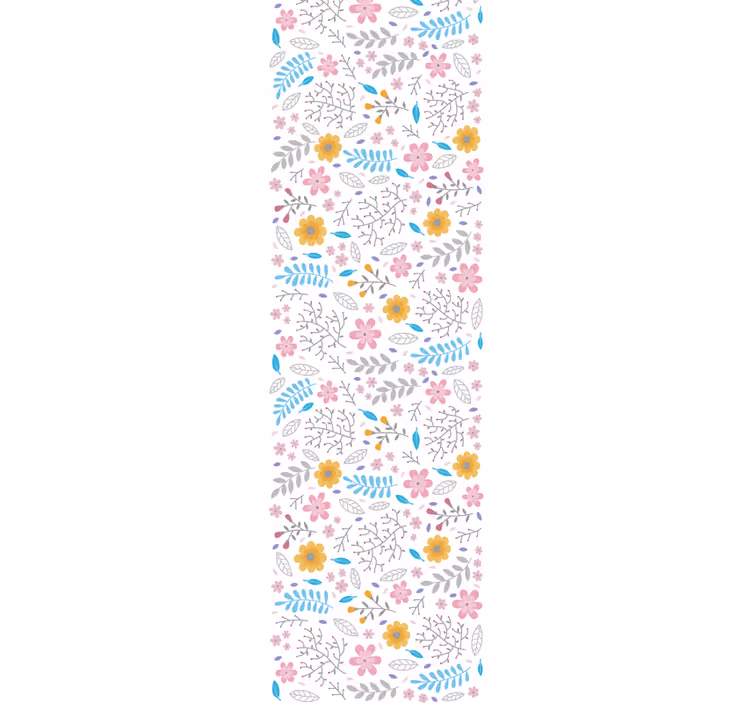 Papel pintado flores explosión botánica floral - TenVinilo