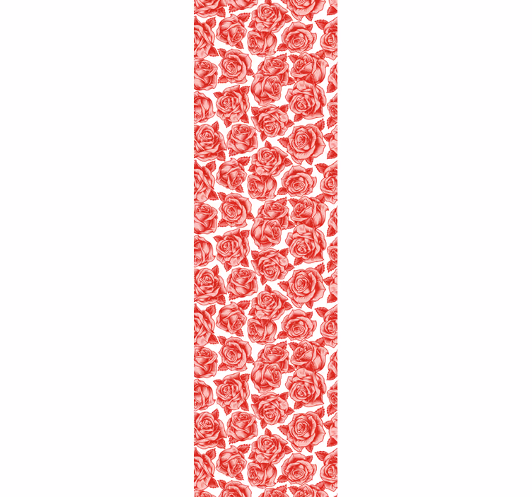 Papel pintado flores elegancia del patrón rosa - TenVinilo