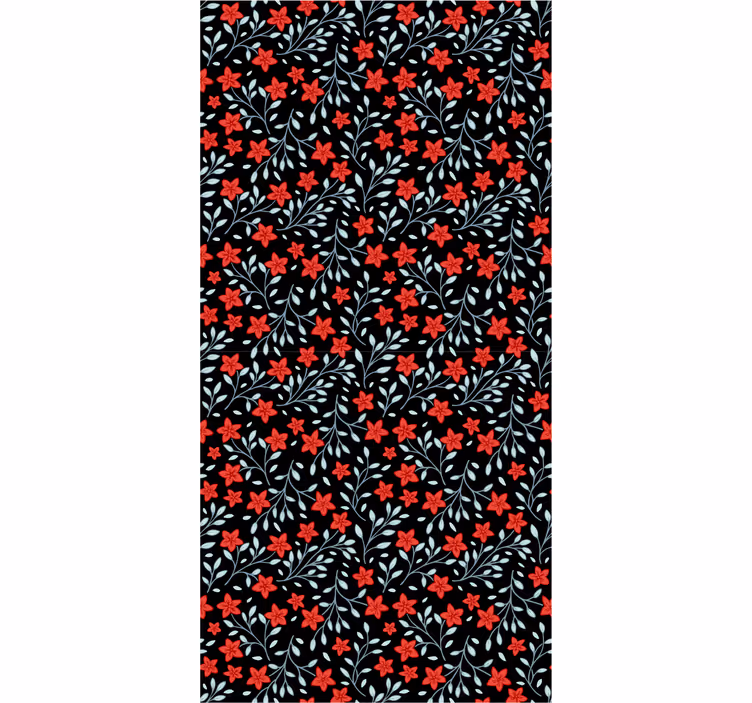 Papel mural floral tapiz floral - TenVinilo
