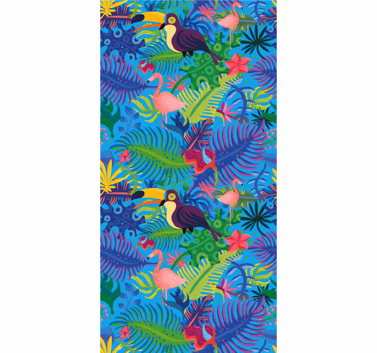 Papel mural selva bosque tropical - TenVinilo