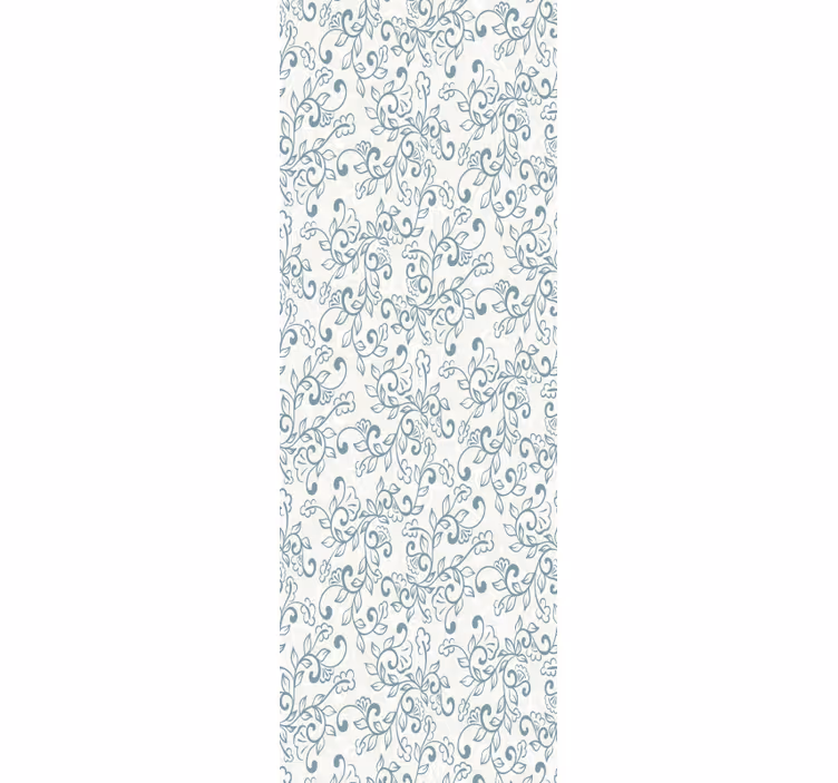 Papel pintado floral Patrón de loto - TenVinilo
