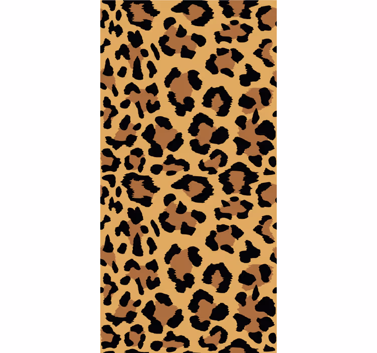 Papel mural leopardos patrón de manchas de leopardo - TenVinilo
