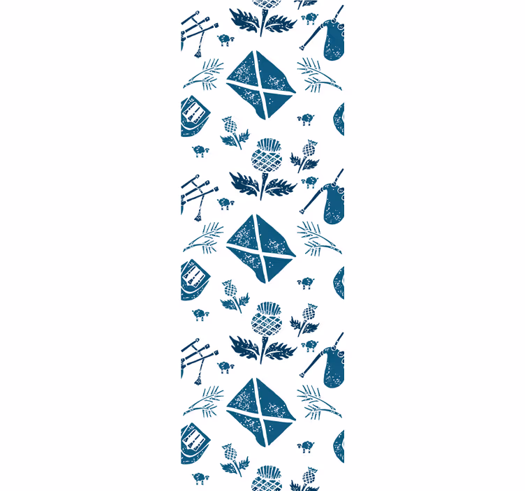Papel mural living comedor motivos medievales - TenVinilo