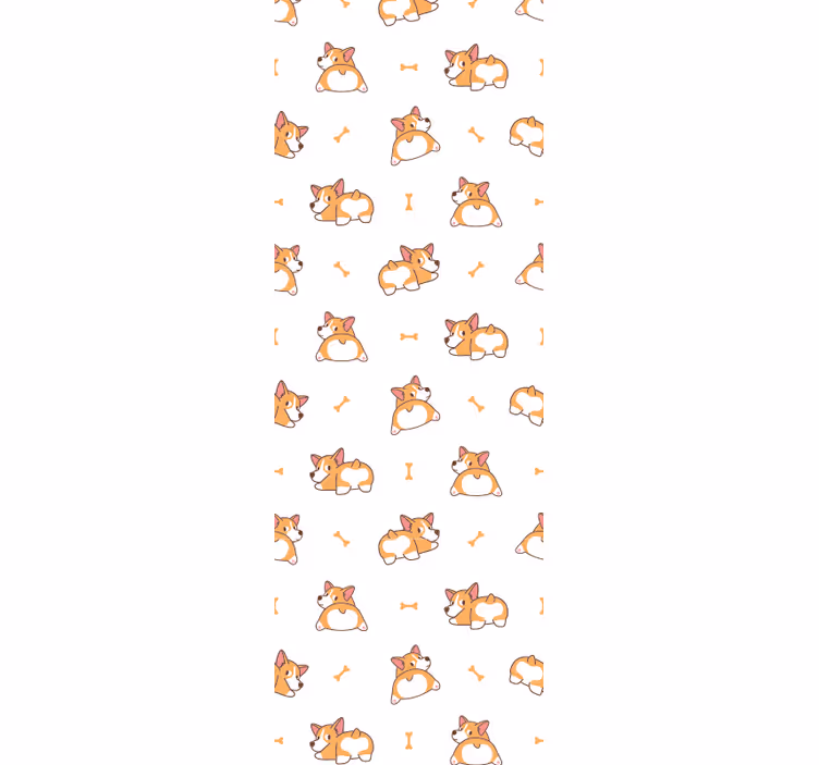 Papel pintado moderno Super-doggo - TenVinilo