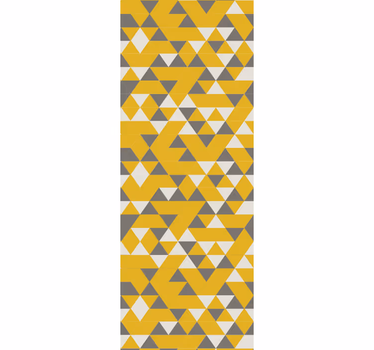 Papel mural geométrico conjunto de triángulos geométricos - TenVinilo