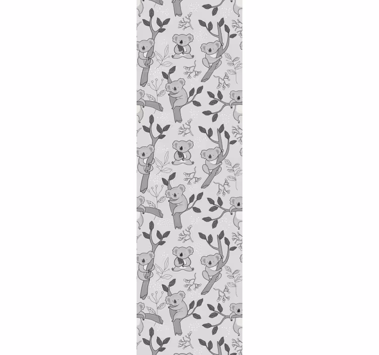 Papel mural animal patrones de koala - TenVinilo