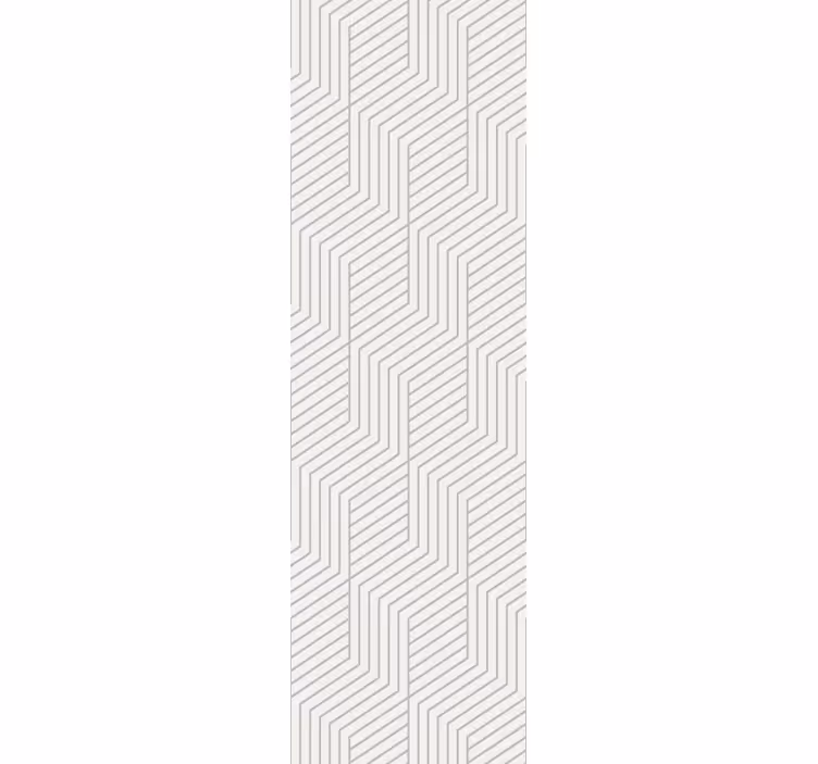 Papel mural geométrico patrón de laberinto lineal - TenVinilo