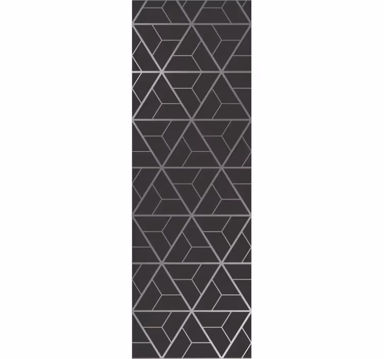 Papel mural geométrico cubismo geométrico - TenVinilo