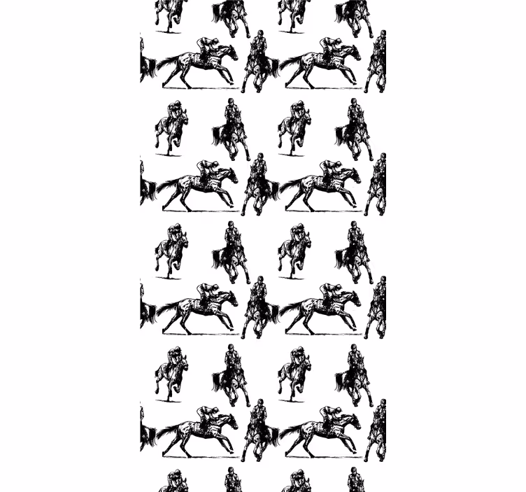 Papel mural animal motivo ecuestre - TenVinilo