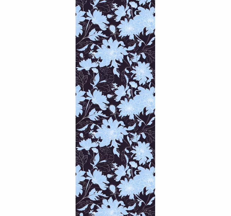Papel pintado flores patrón de acento floral - TenVinilo