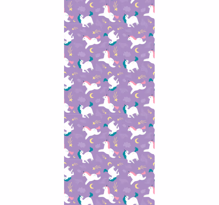 Papel mural animal patrón de criaturas míticas - TenVinilo